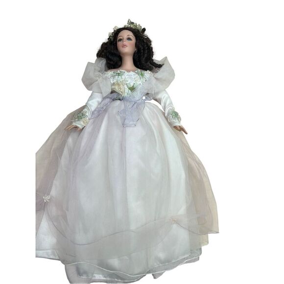 San Francisco Company Porcelain Angel Doll - Picture 1 of 8